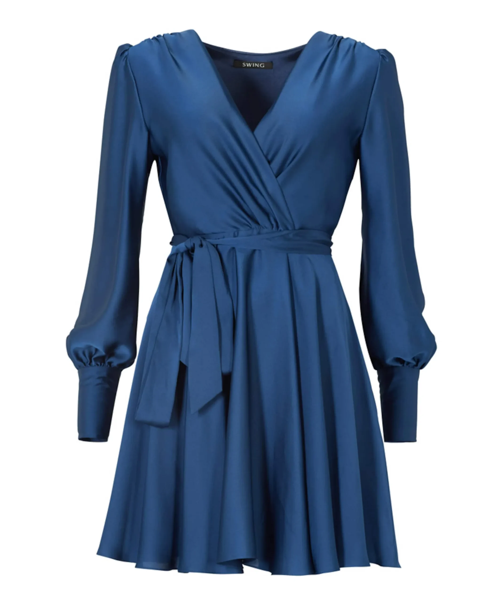 Dames jurk blauw