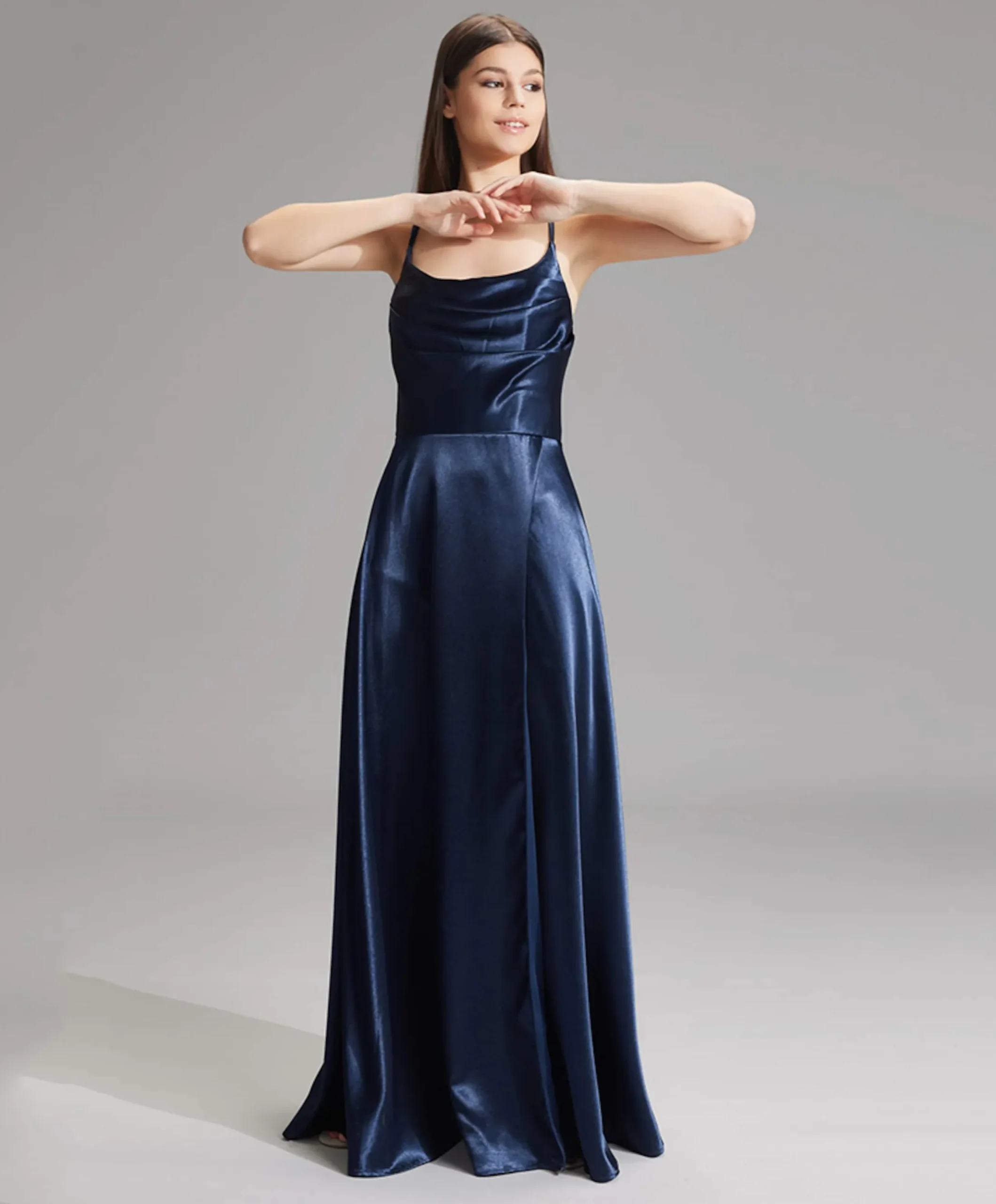 Dames jurk blauw
