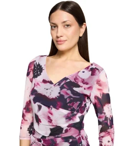 Dames jurk bordeaux