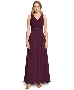 Dames jurk bordeaux