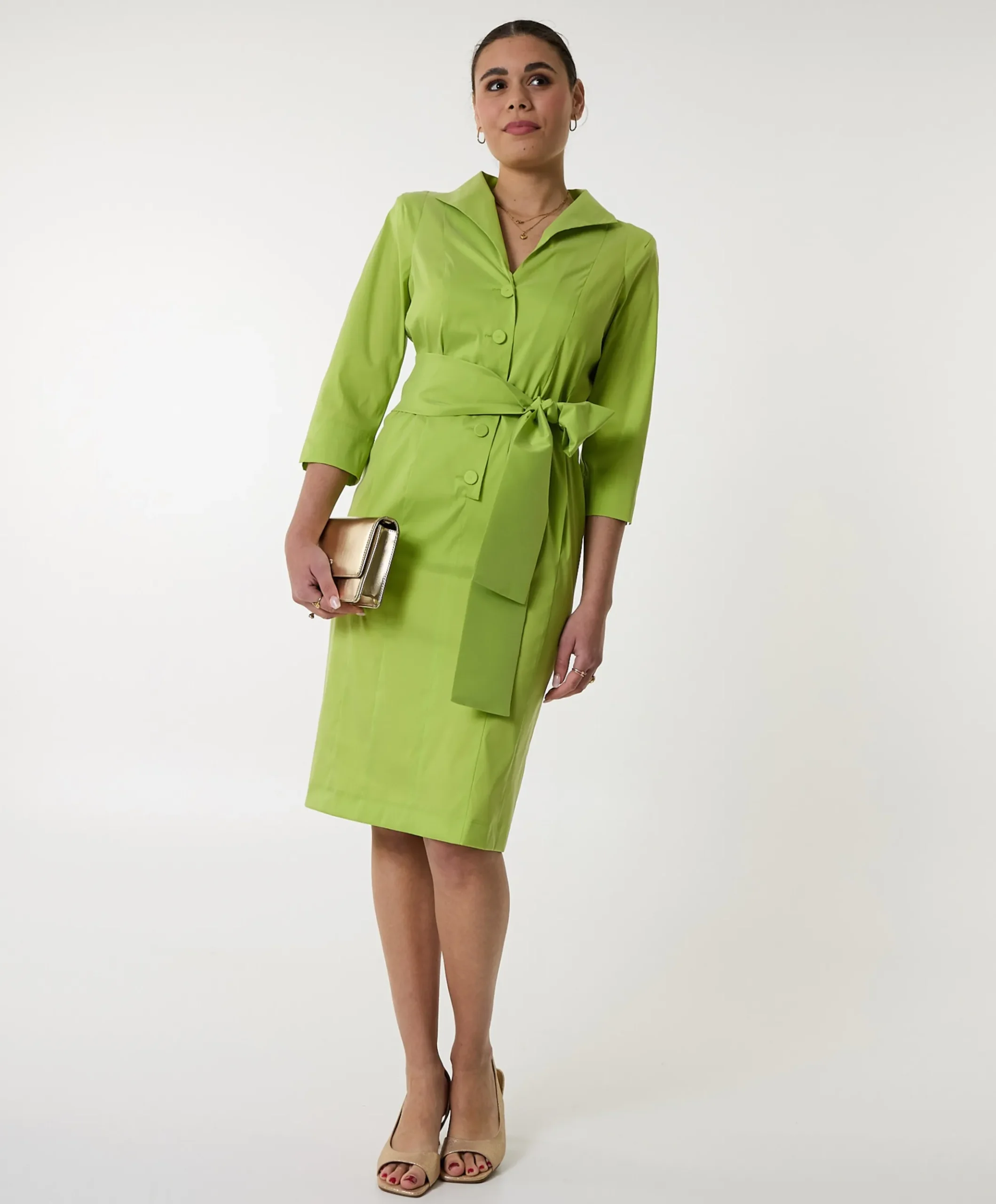 Dames jurk groen