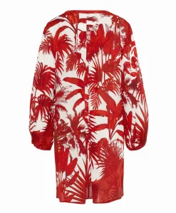 Dames jurk rood