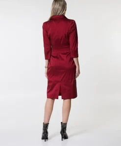 Dames jurk rood