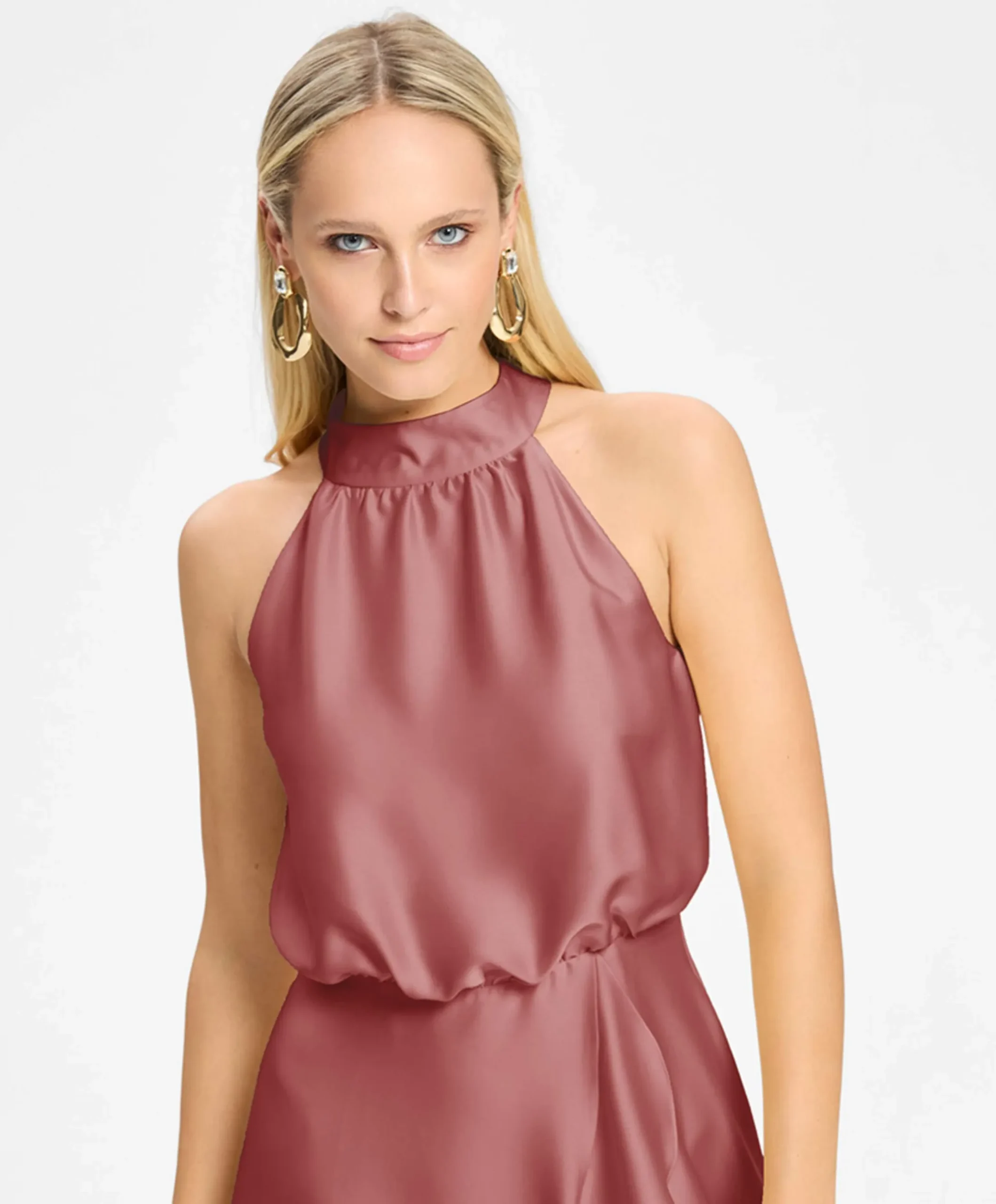 Dames jurk roze