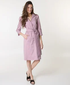 Dames jurk roze