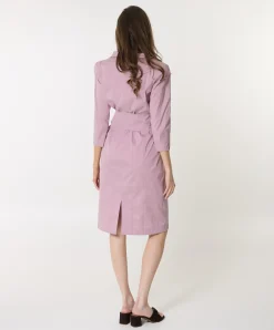 Dames jurk roze