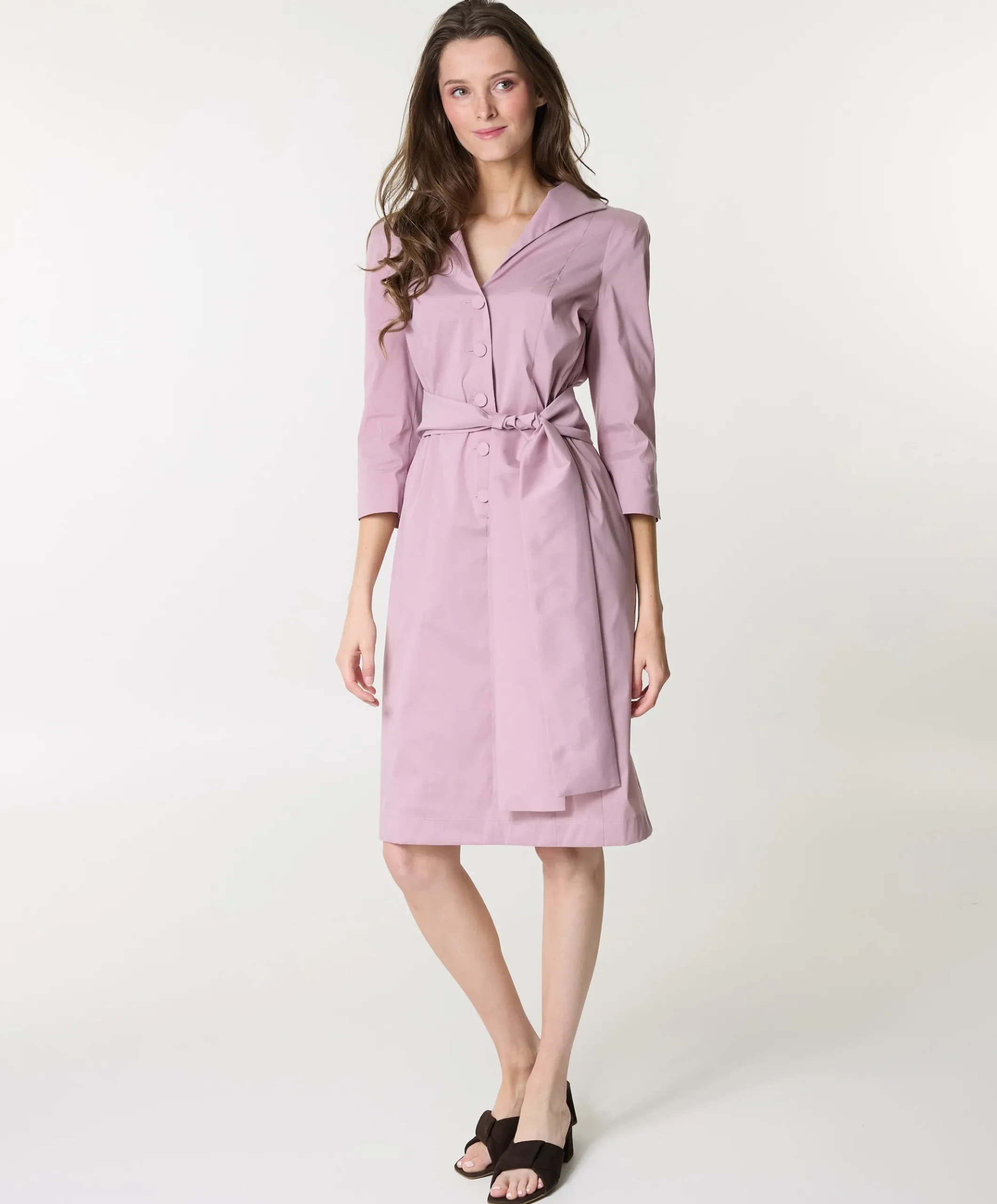 Dames jurk roze