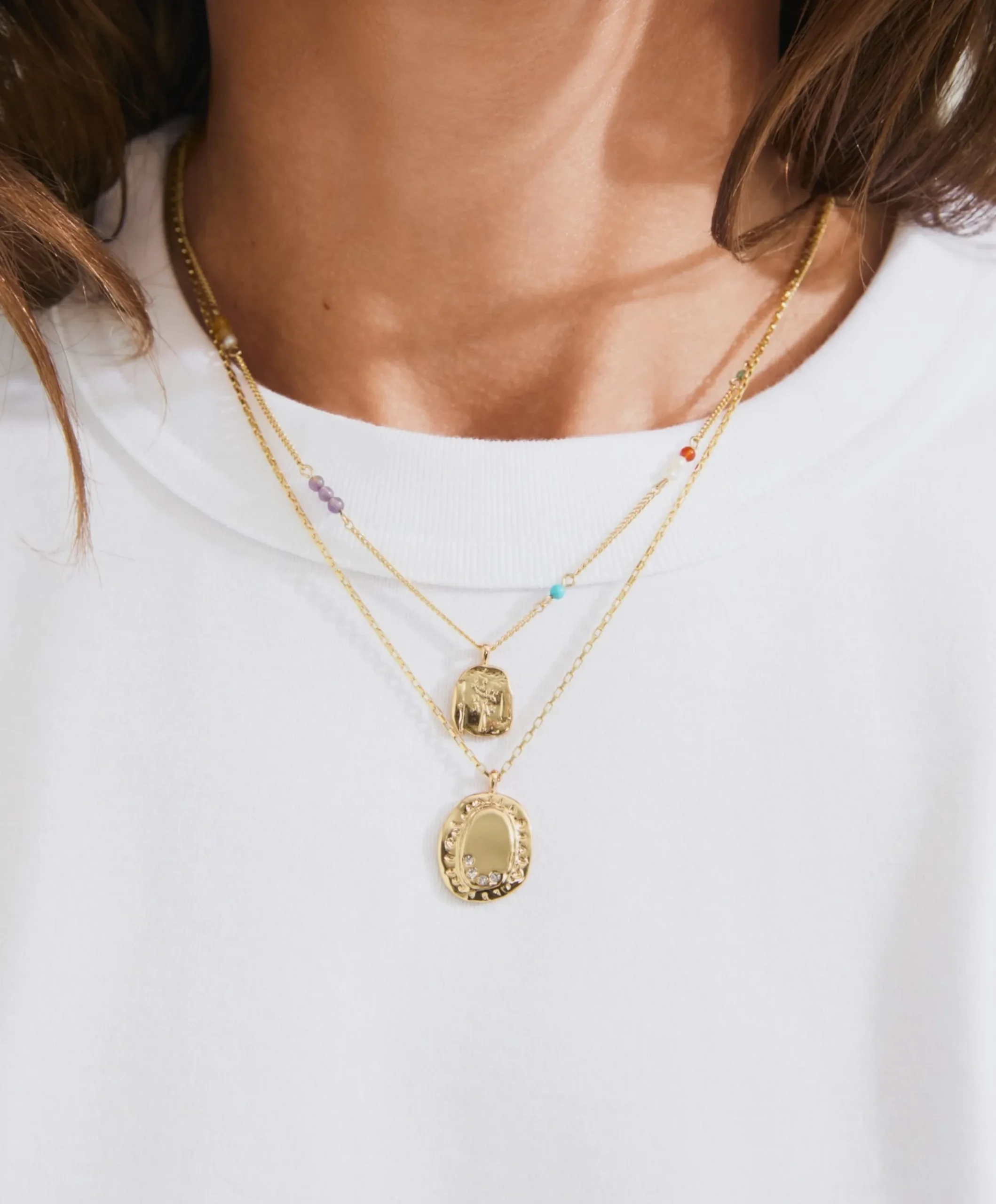 Dames ketting goud