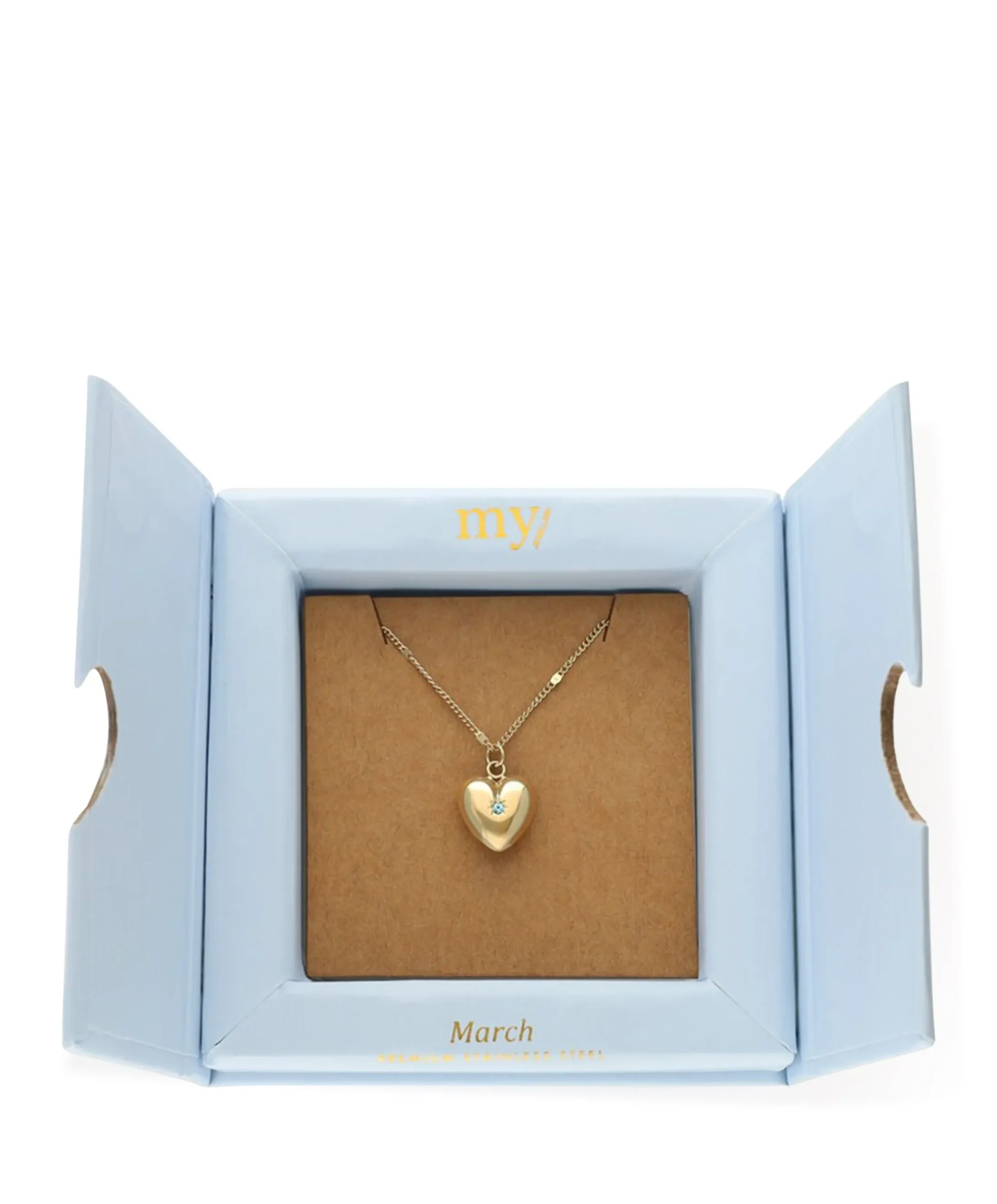Dames ketting maart goud
