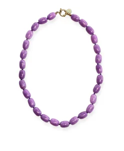 Dames ketting paars