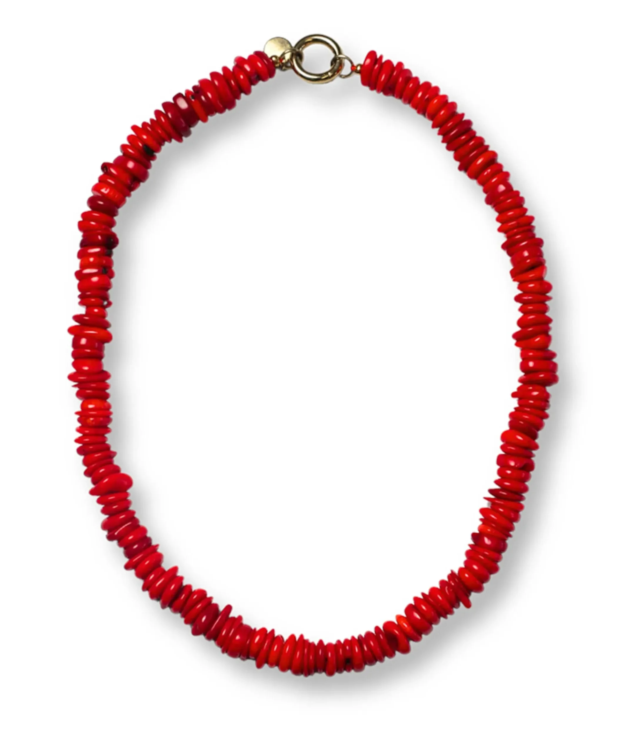 Dames ketting rood