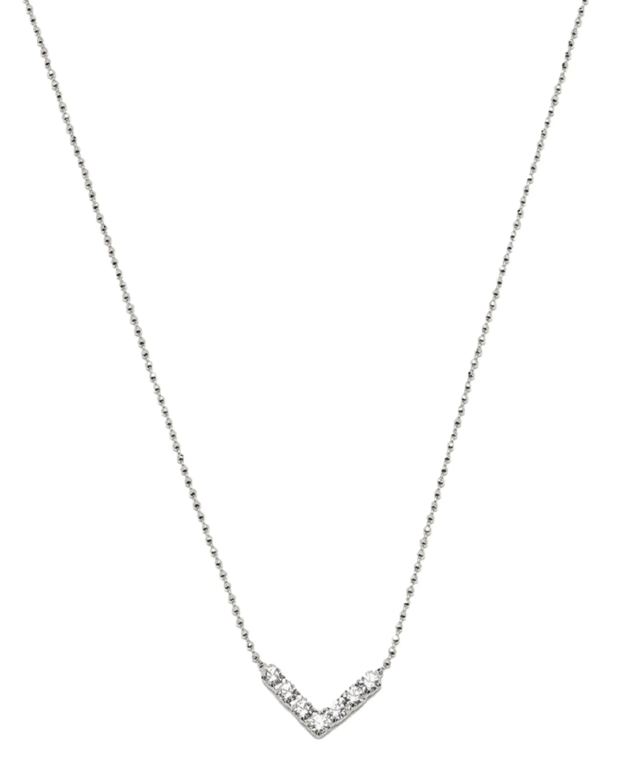 Dames ketting zilver