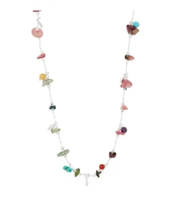 Dames ketting zilver