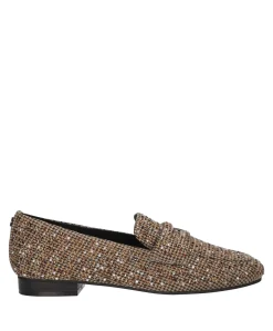 dames loafers beige