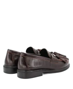 dames loafers bruin