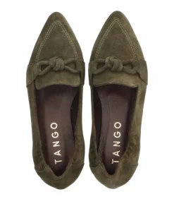 dames loafers groen