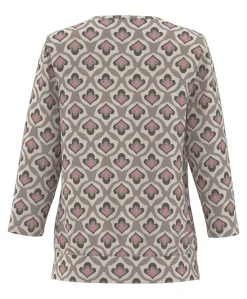 Dames longsleeve beige