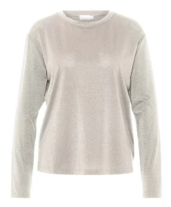 Dames longsleeve beige
