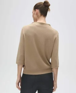 Dames longsleeve beige