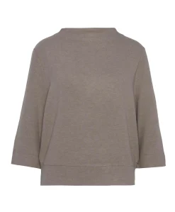 Dames longsleeve beige