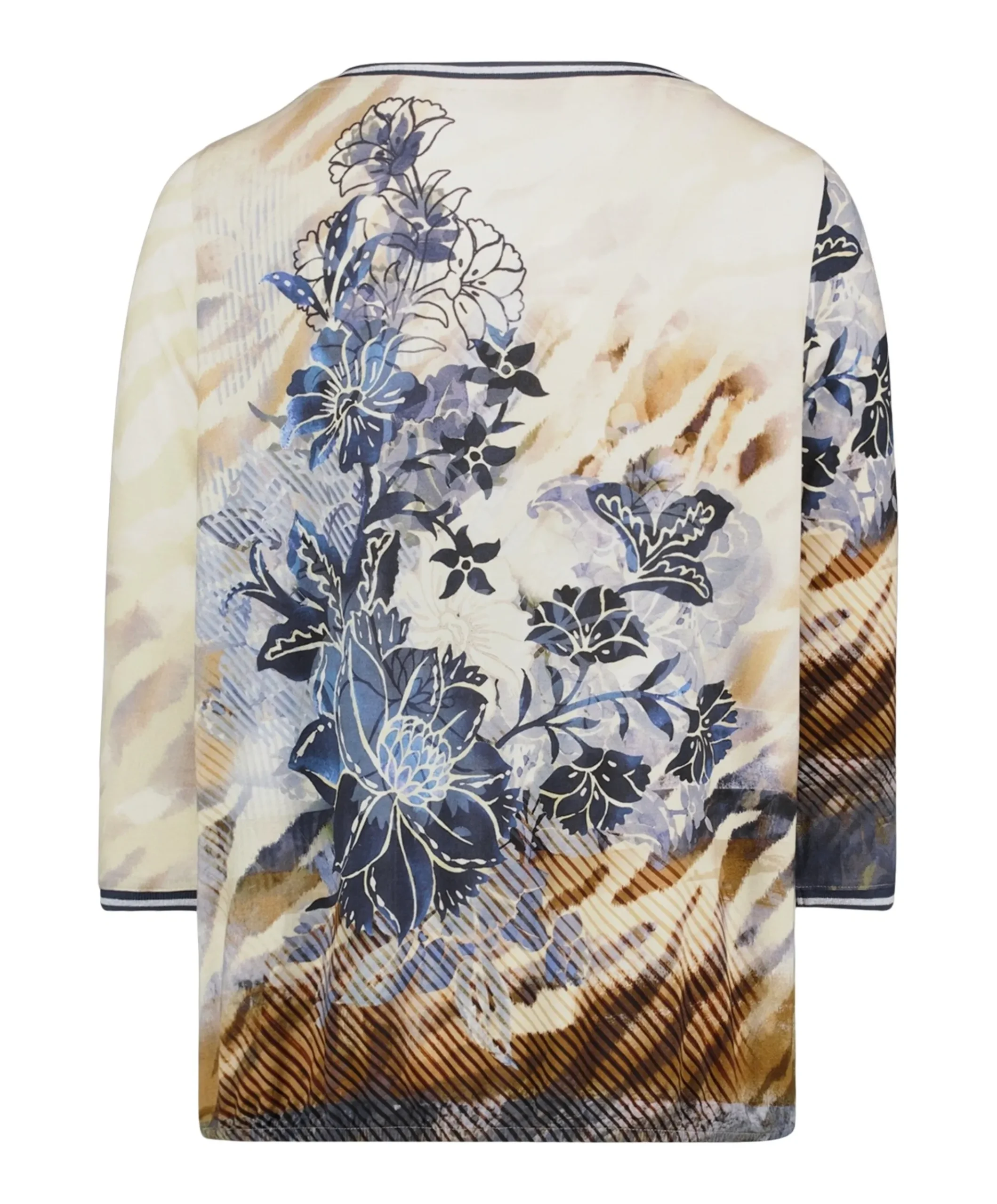 Dames longsleeve beige
