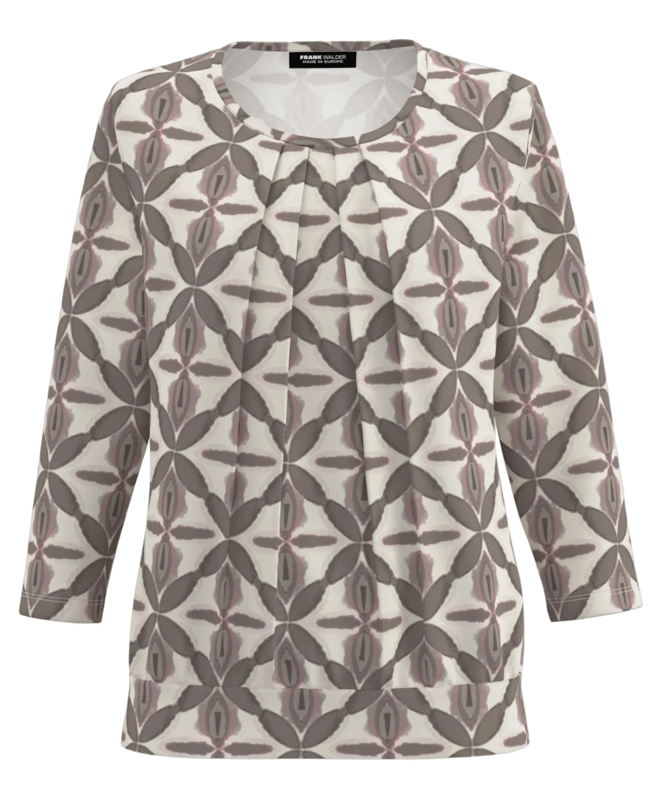 Dames longsleeve beige