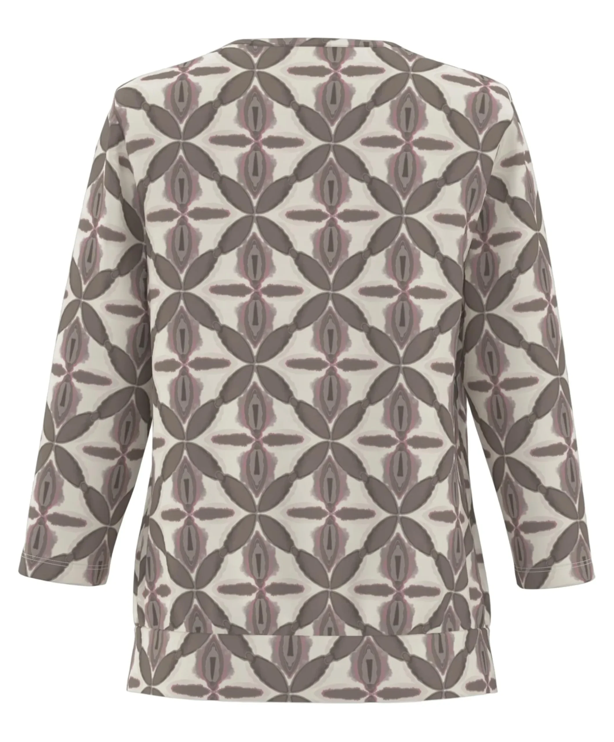 Dames longsleeve beige