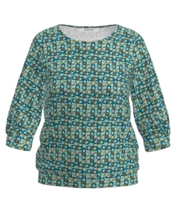 Dames longsleeve blauw