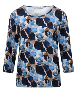 Dames longsleeve blauw