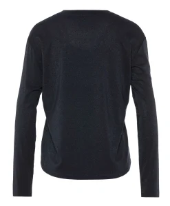 Dames longsleeve blauw