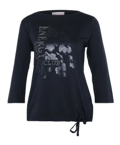 Dames longsleeve blauw