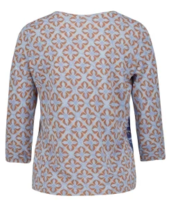 Dames longsleeve blauw