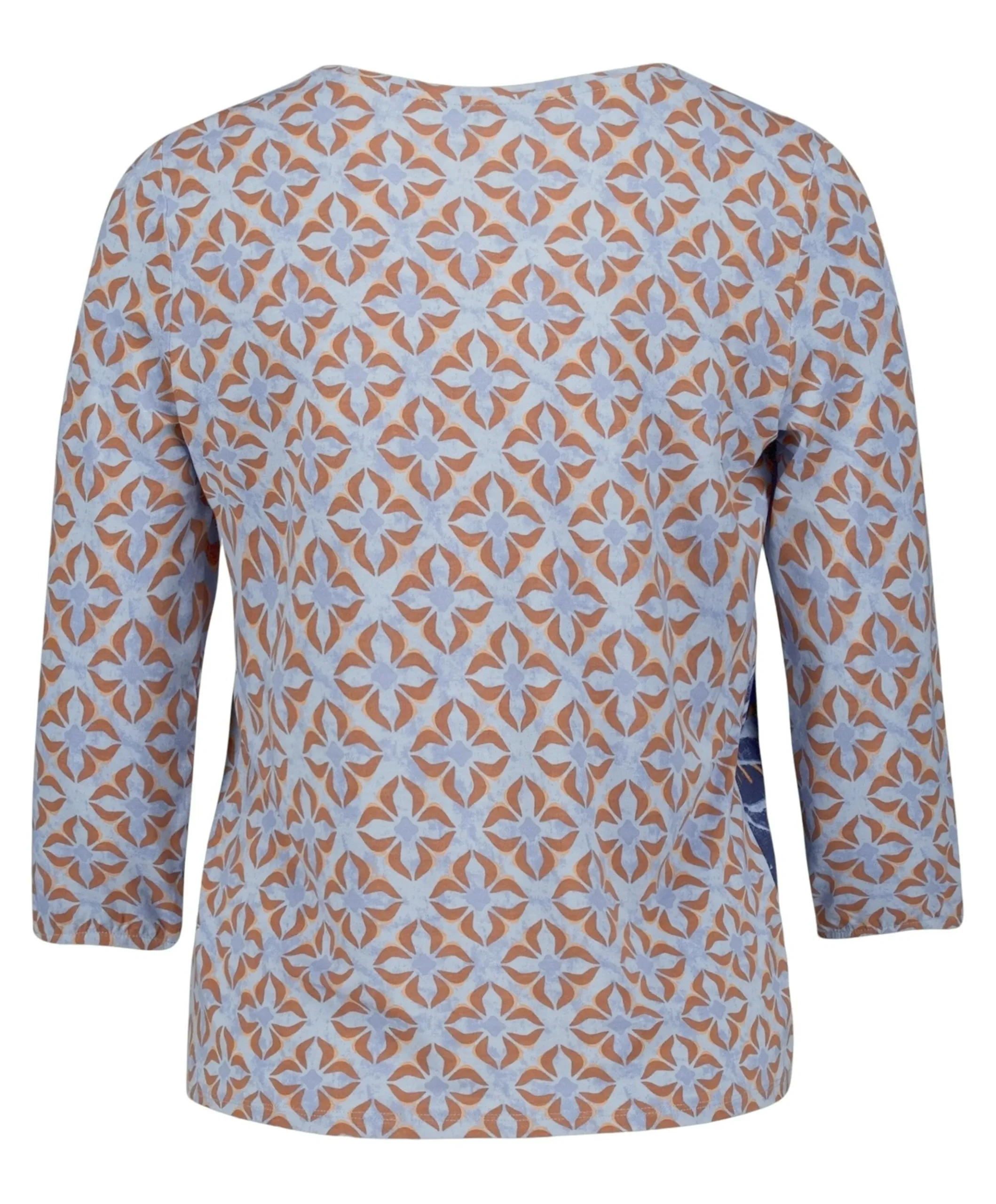 Dames longsleeve blauw