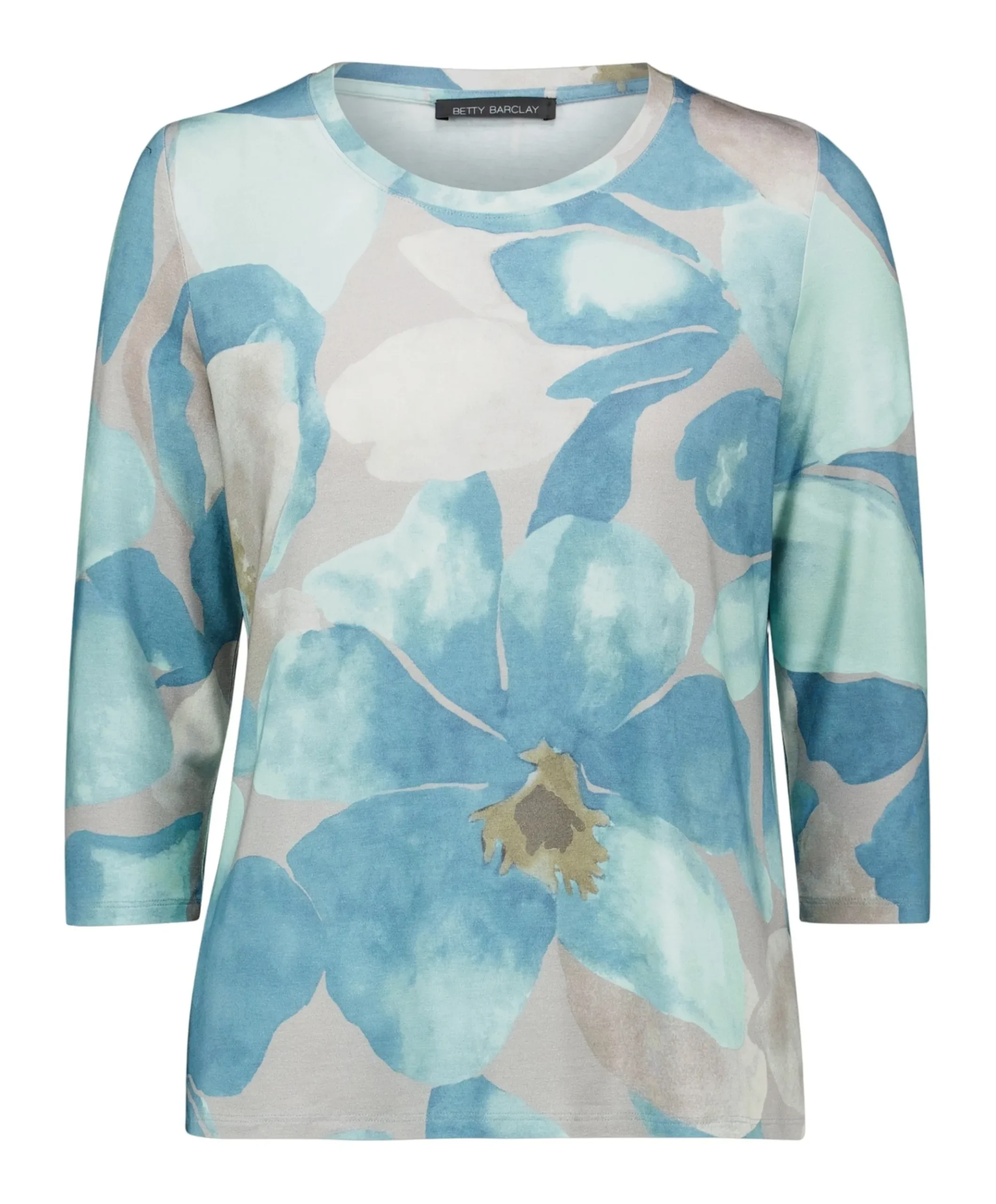 Dames longsleeve blauw