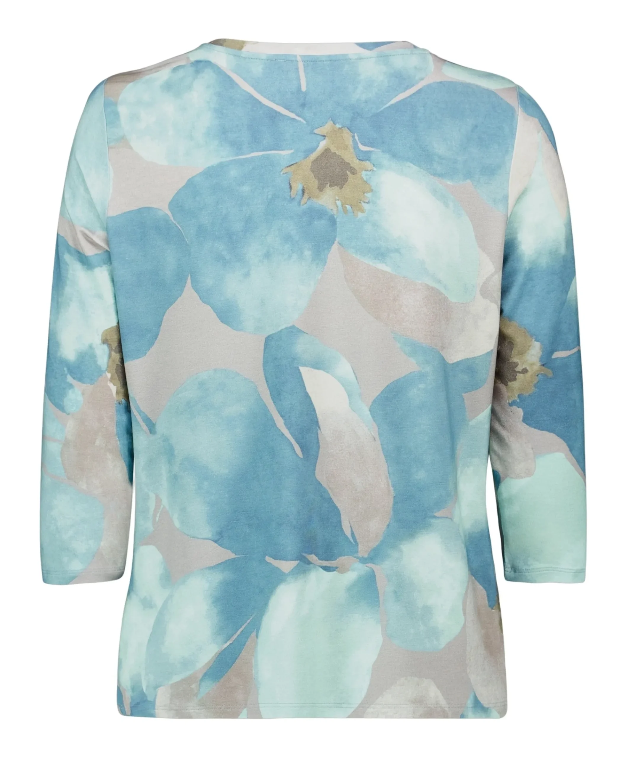 Dames longsleeve blauw