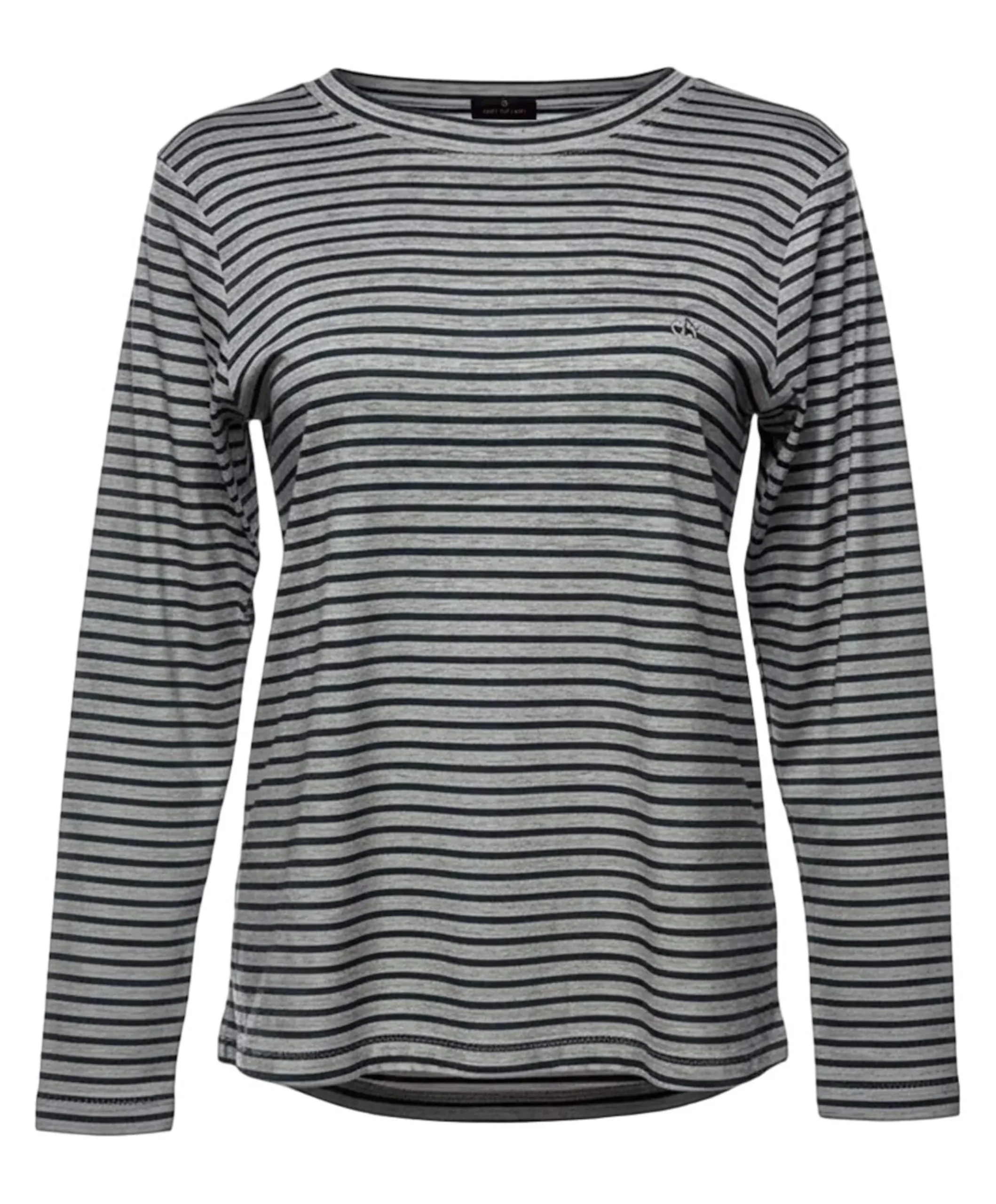 Dames longsleeve blauw