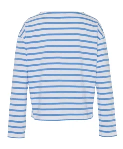 Dames longsleeve blauw