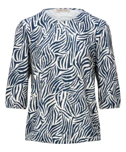 Dames longsleeve blauw