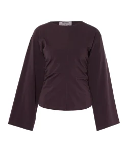 Dames longsleeve bordeaux