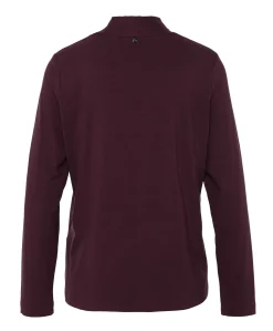 Dames longsleeve bordeaux