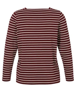 Dames longsleeve bordeaux