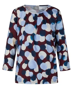 Dames longsleeve bordeaux