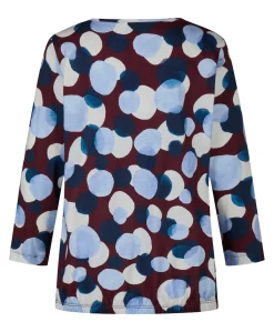 Dames longsleeve bordeaux