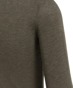 Dames longsleeve bruin