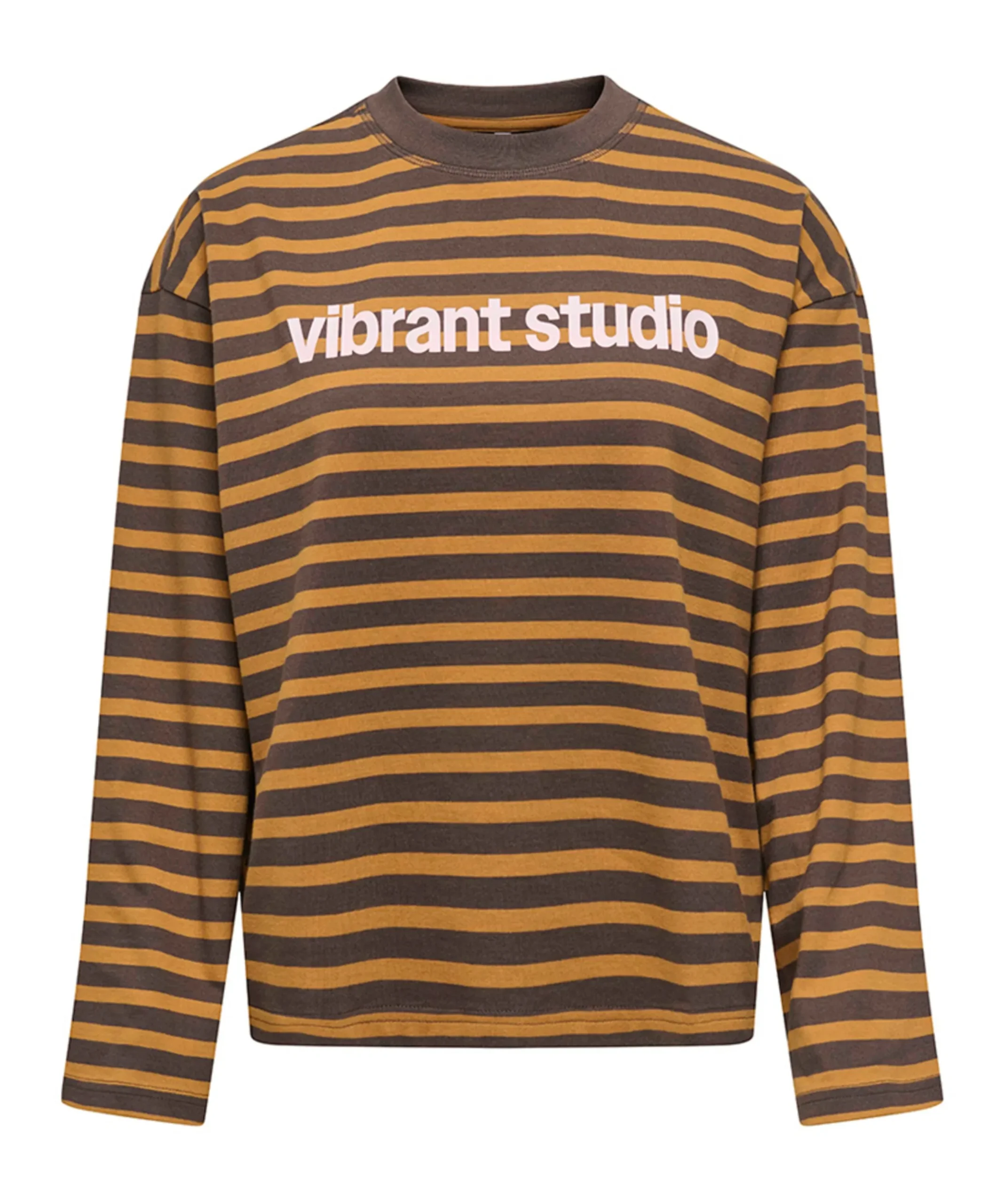 Dames longsleeve bruin
