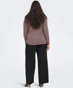 Dames longsleeve bruin