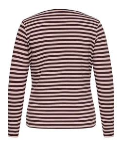 Dames longsleeve bruin