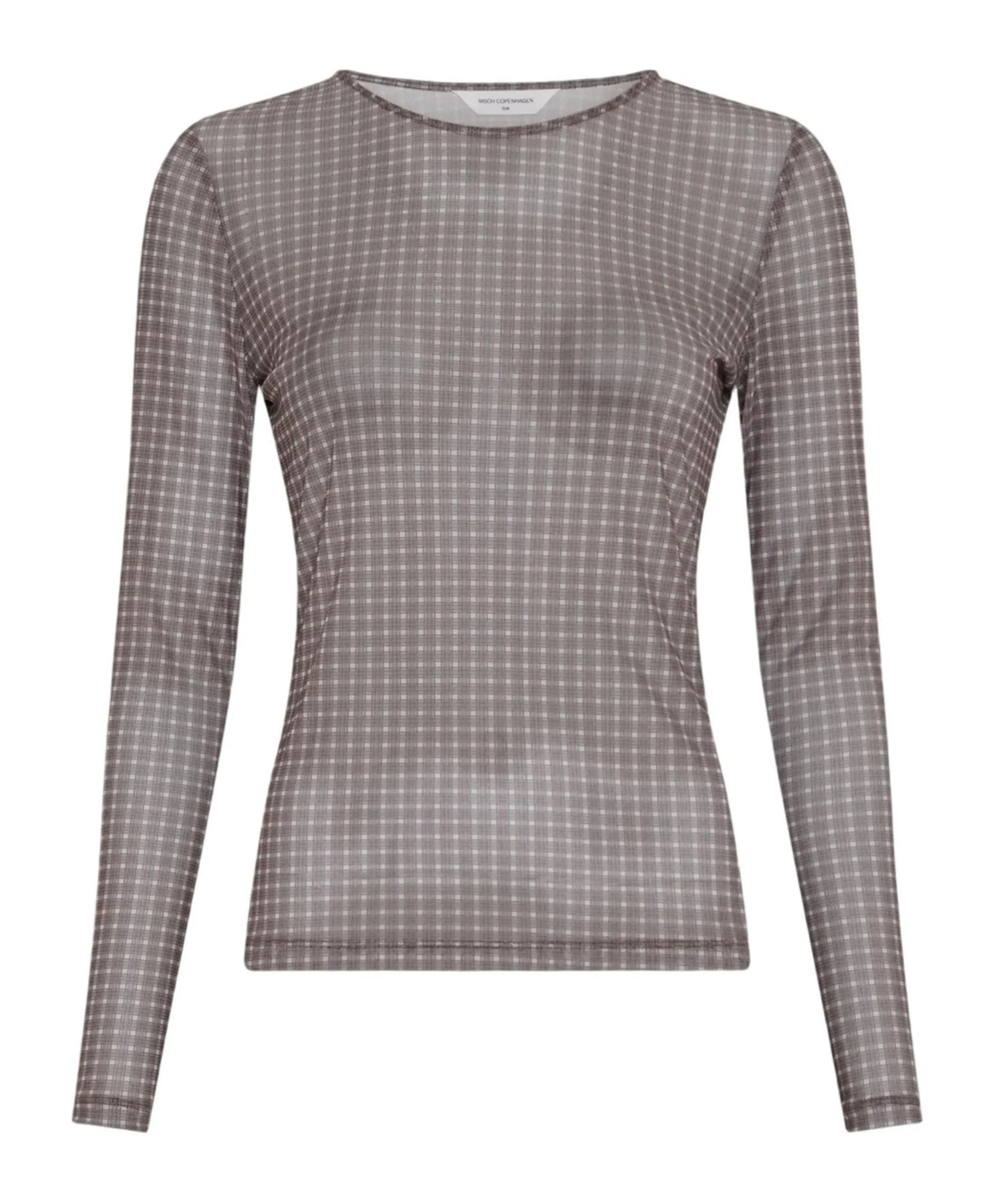 Dames longsleeve bruin