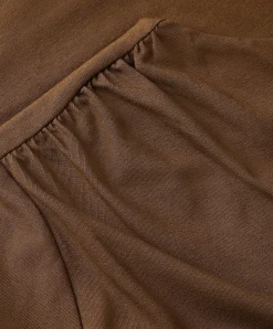 Dames longsleeve bruin
