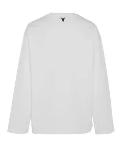 Dames longsleeve ecru